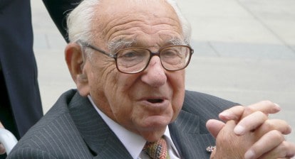 Sir Nicholas Winton Who helped save 669 children from Nazi Germany