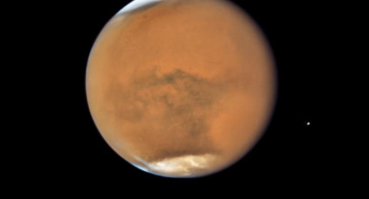 Photo of Mars by Hubble Telescope. Source: NASA, ESA, and STScI