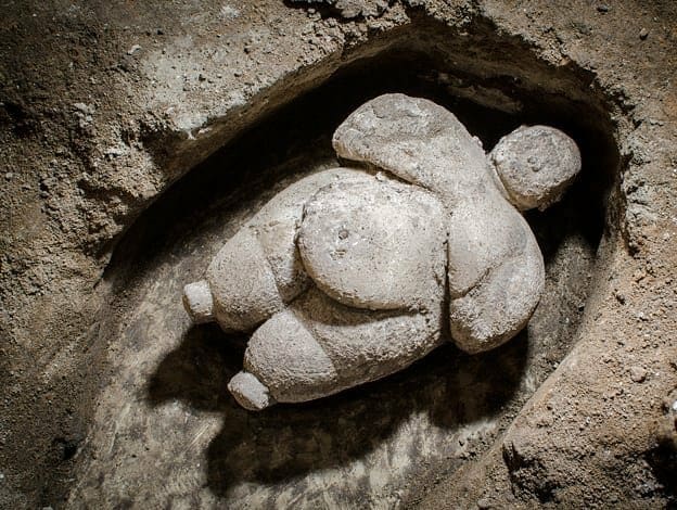 8000-year-old figurine from Catalhoyuk. Catalhoyuk Research Project