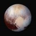 Dwarf planet Pluto in False Colour