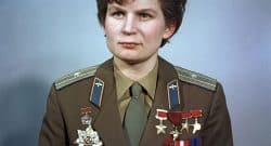Valentina Tereshkova, First Woman in Space in her uniform 1969