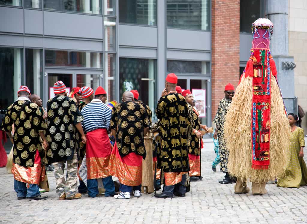 Igbos in diaspora celebrating Iwa-Ji in Dublin, Ireland. Posted by 360onhistory.com