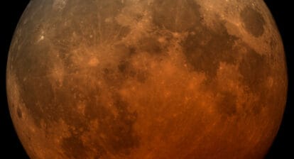 May 26, 2021 Total Lunar Eclipse Telescopic View Credit NASA Science Visualization Studio