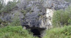 Denisova Cave where the first reported Denisovans were found. Source: Wikipedia