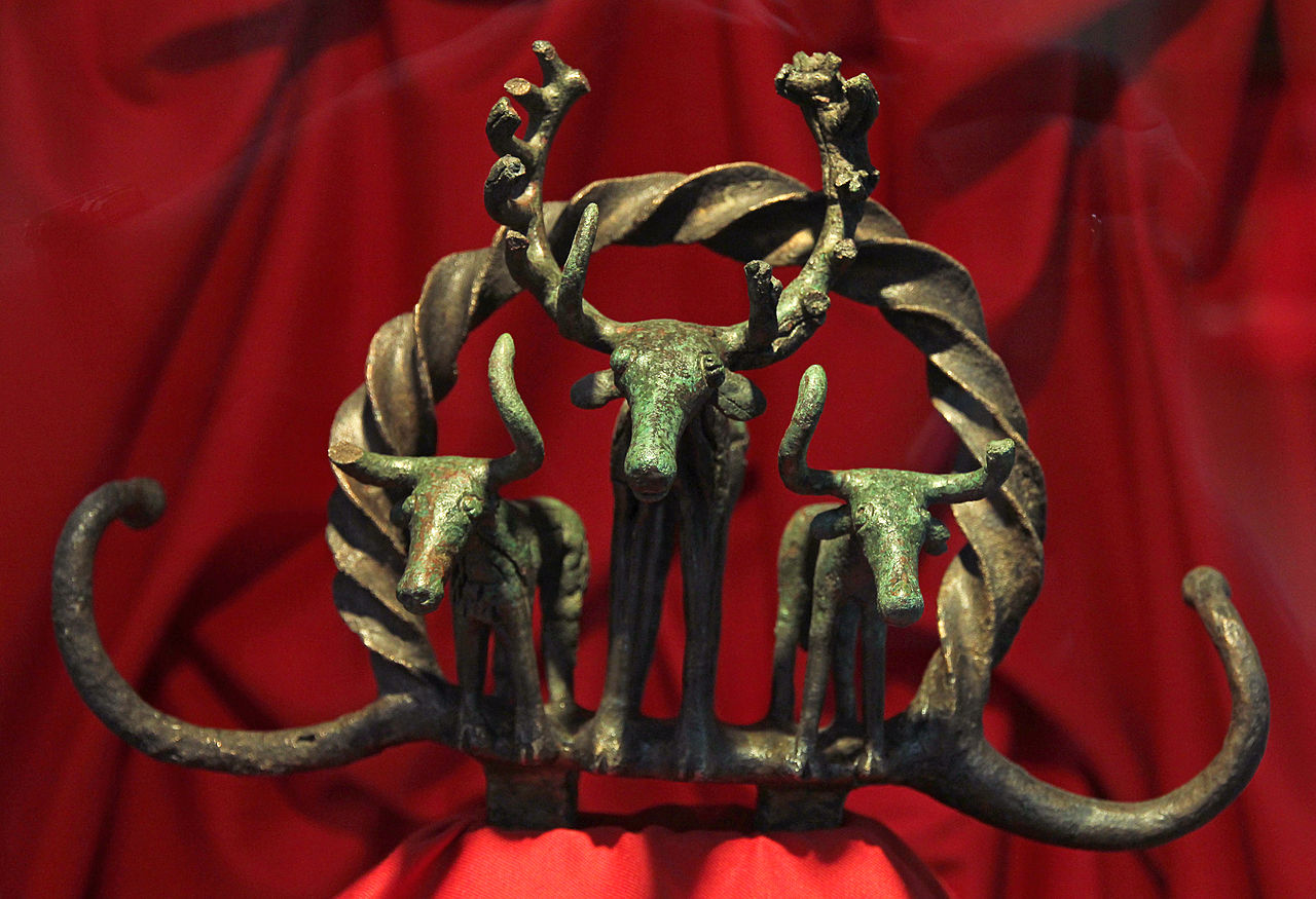 Bronze Hittite figures of animals, Museum of Anatolian Civilizations