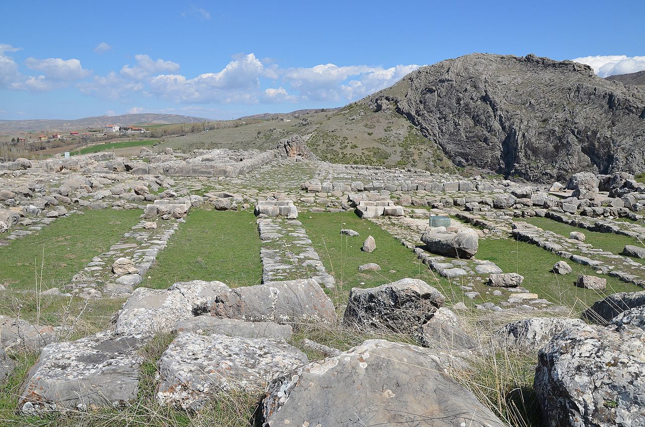 The Great Temple at Hattusa, Anatolia, modern day Turkey
