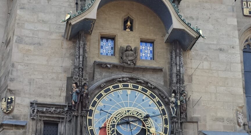 Astronomical clock, Prague. Image by 360onhistory.com