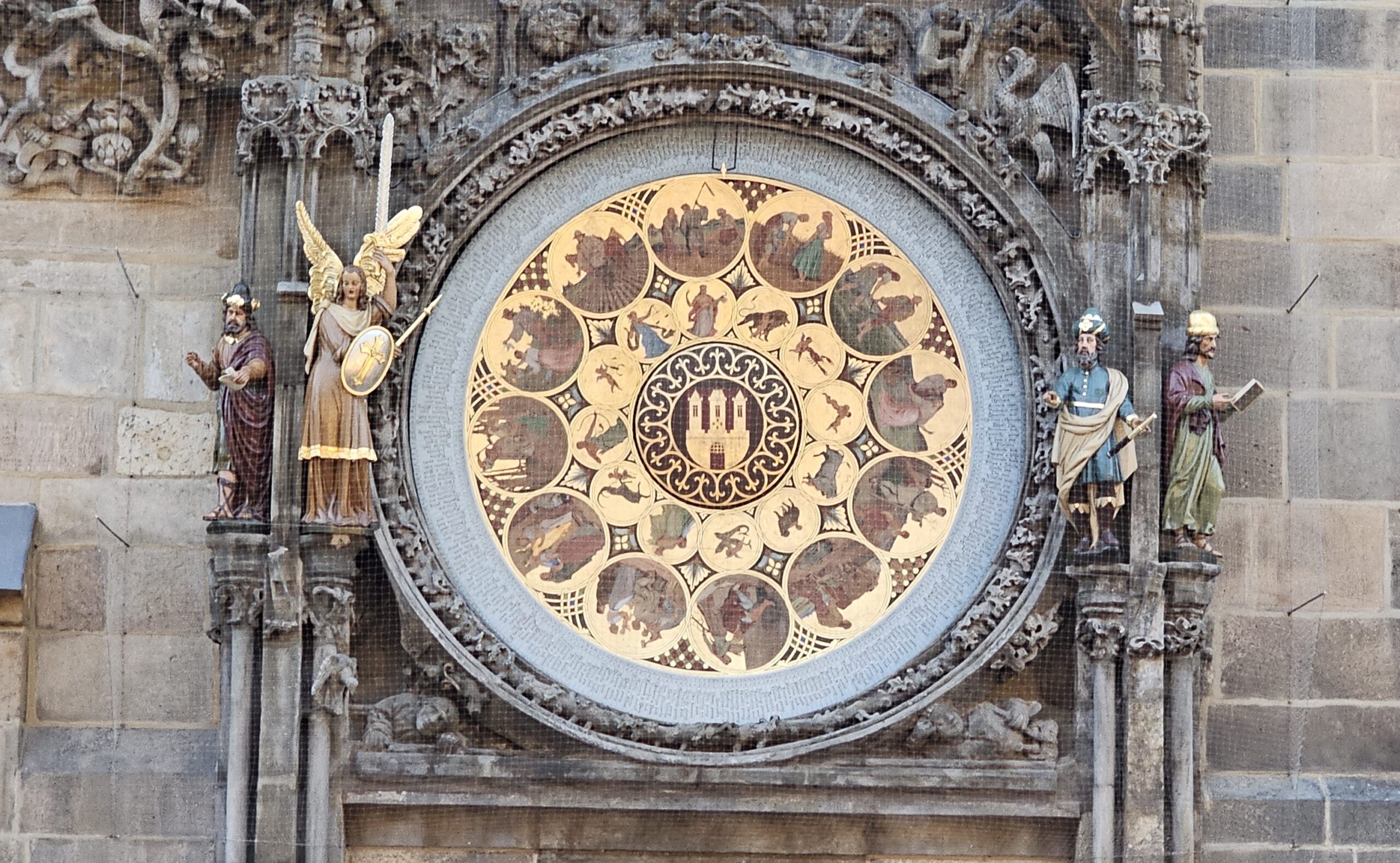 The Calendar Dial of the Prague Astronomical Clock. Image by 360onhistory.com
