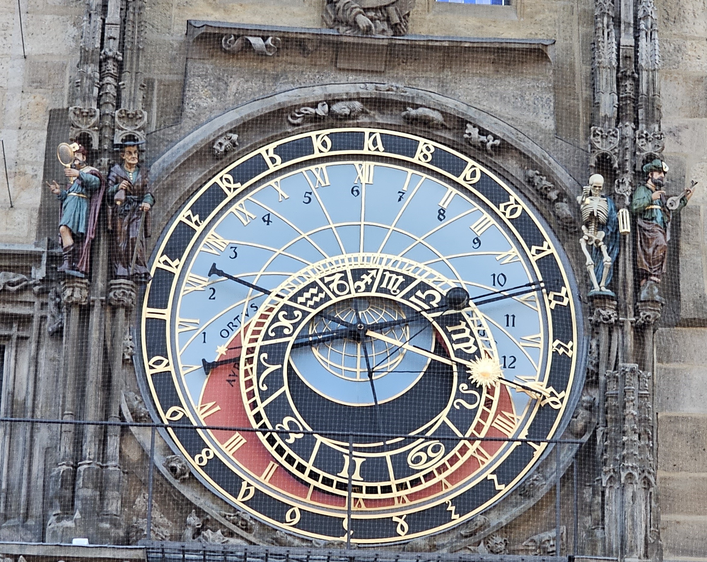 Astronimical Dial of the Prague Astronomical Clock. Image by 360onhistory.com