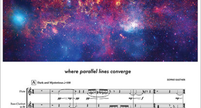 Sheet Music: Where Parallel Lines Converge Full score and sheet music for individual instruments is available at: https://chandra.si.edu/sound/symphony.html (Composition: NASA/CXC/SAO/Sophie Kastner)