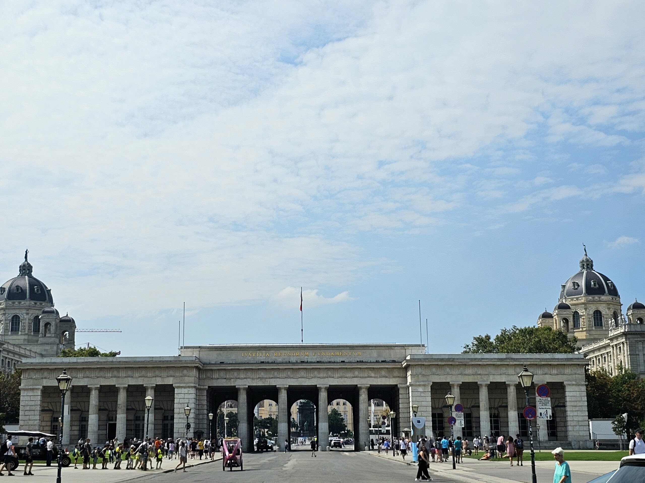 The main gates of the Hofburg Palace. Image: 360onhistory.com