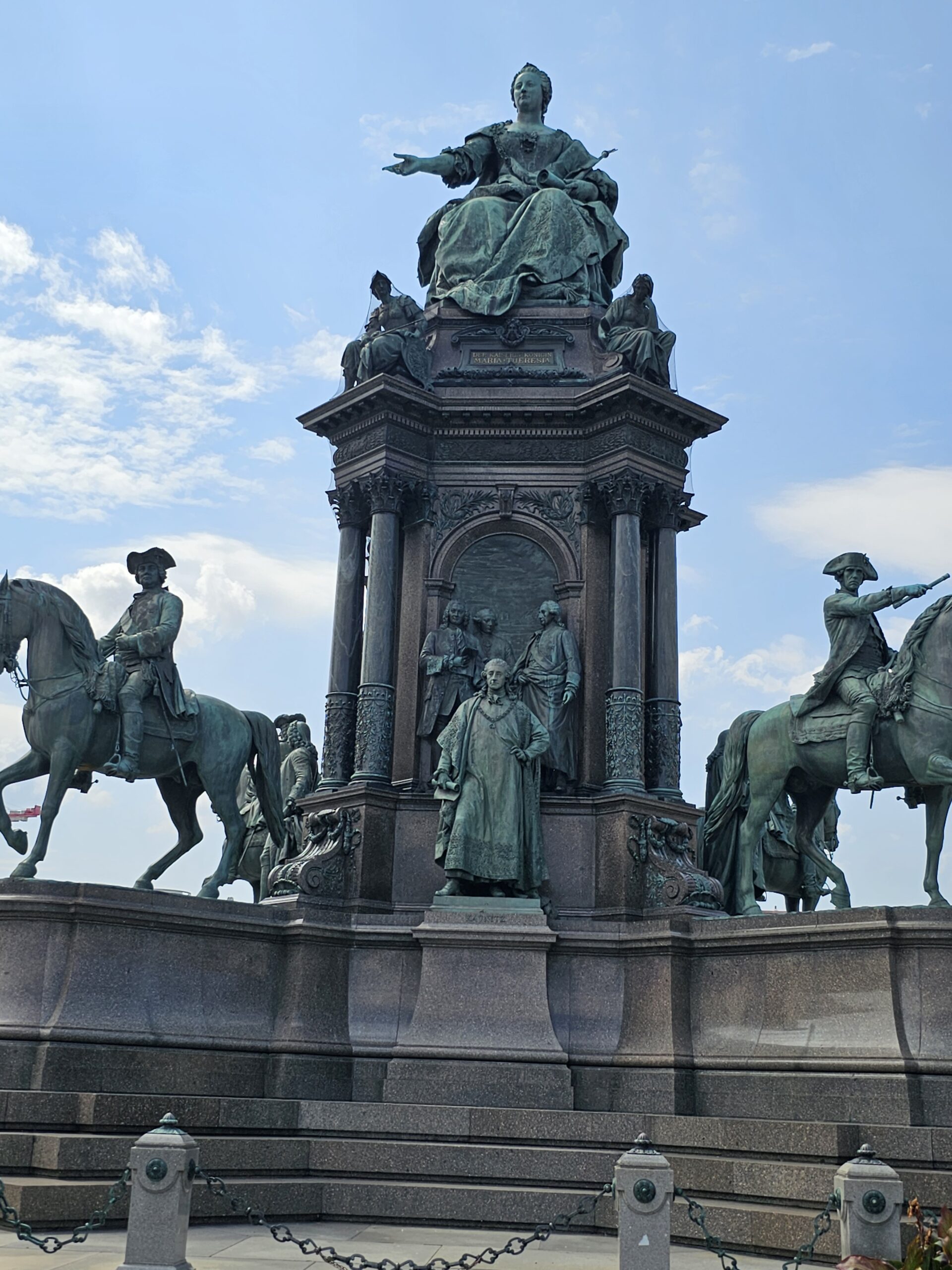 Maria Theresa Memorial at Maria-Theresien-Platz, Vienna.