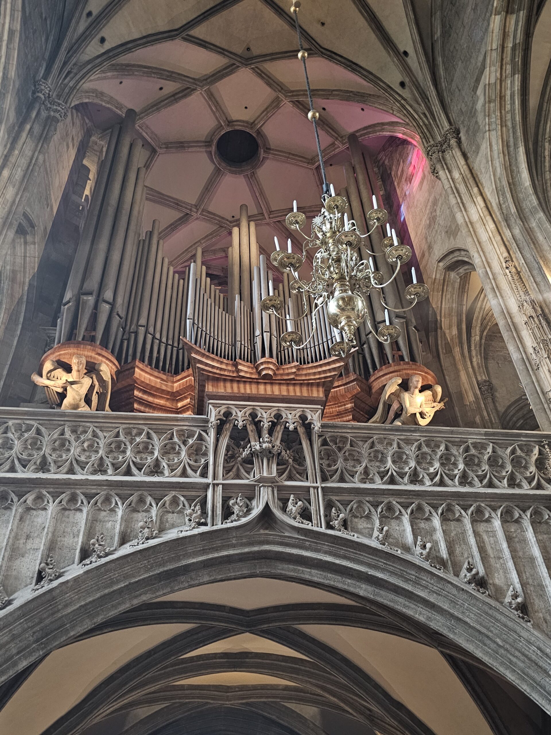 Organ at St Stephen's Cathedral, Vienna.