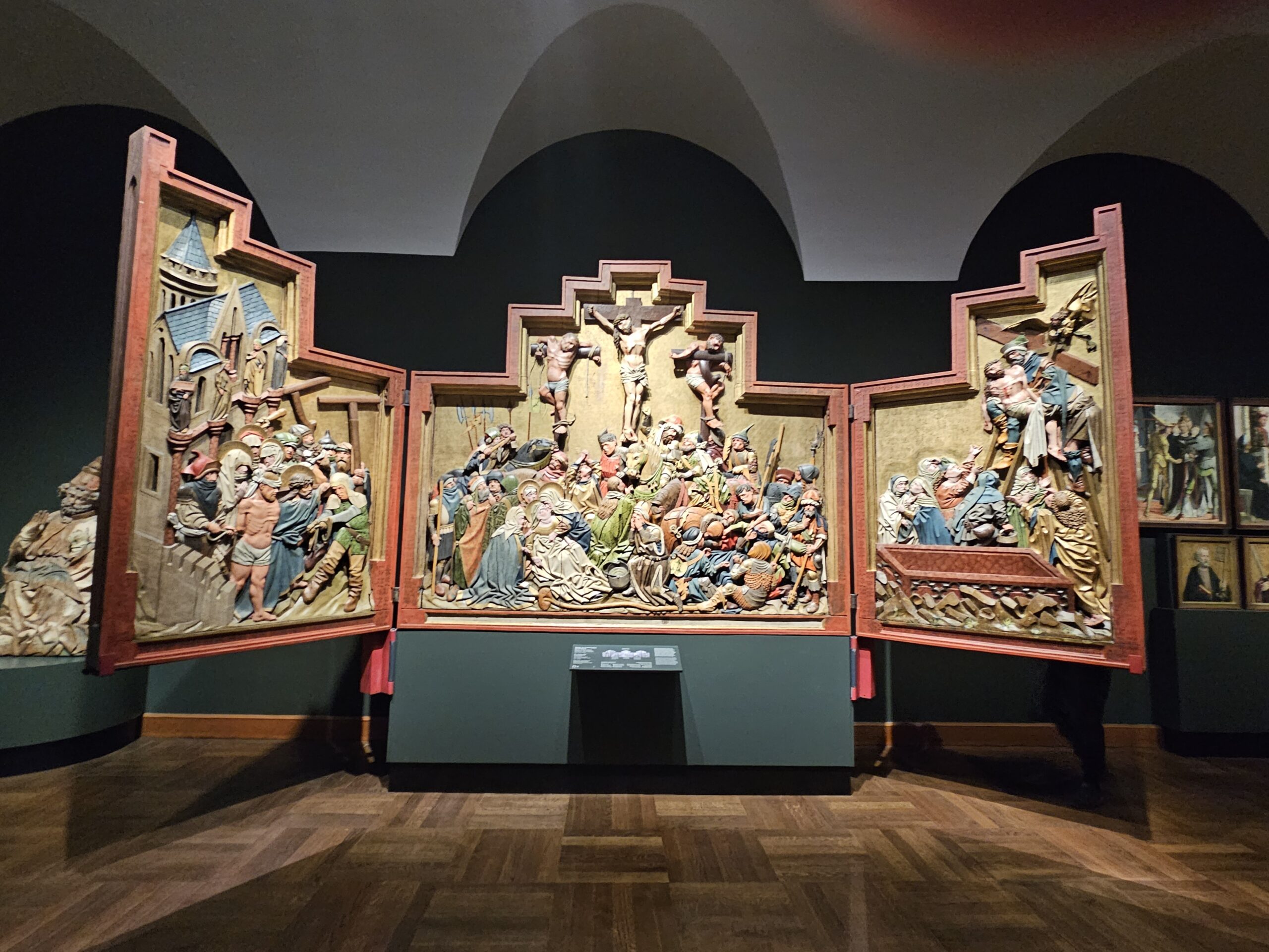 Winged Alterpiece, housed at the Belevedere Museum, Vienna.