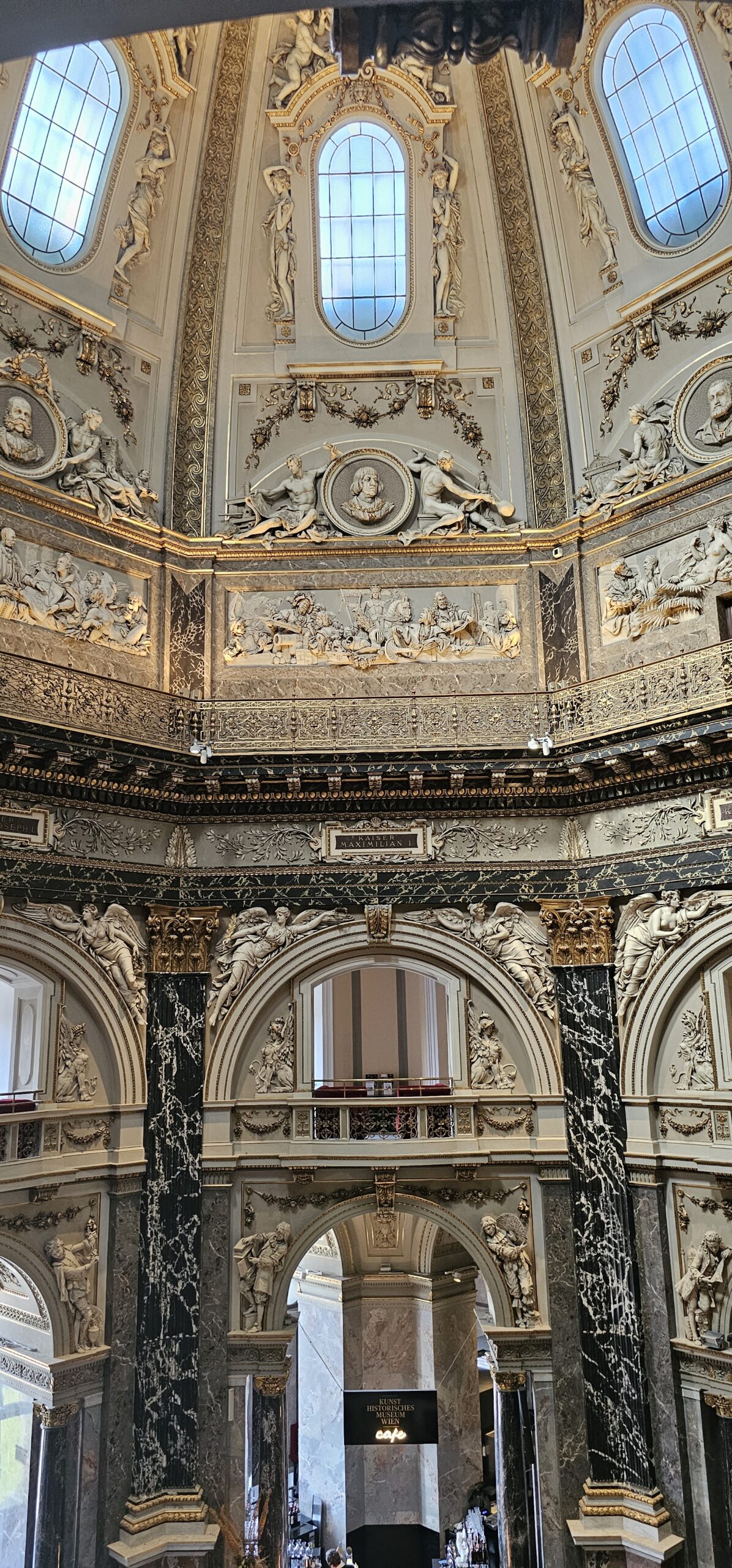 Inside Done of Upper Belvedere Museum, Vienna