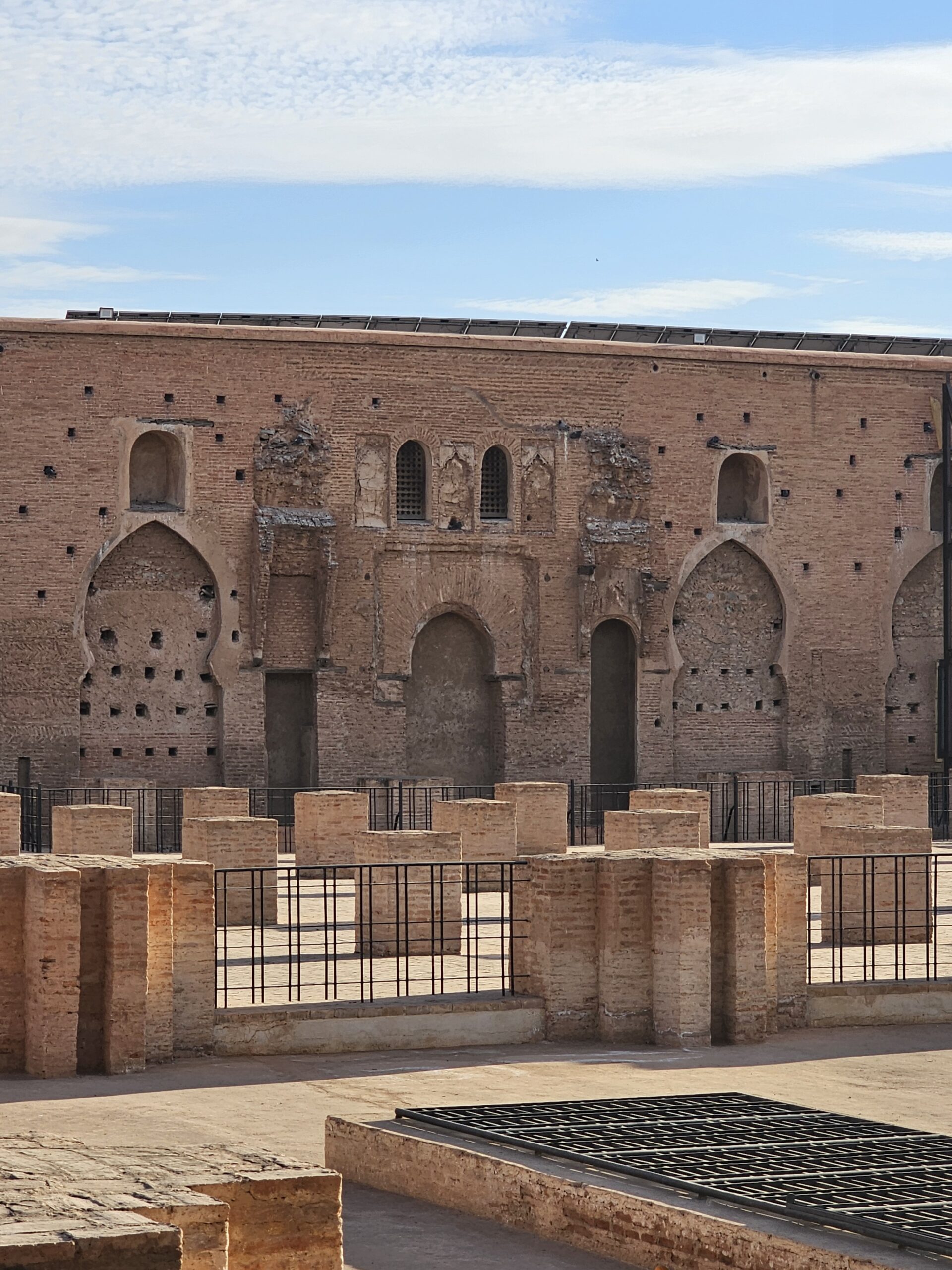 Side wall of Koutoubia Mosque, Marrakesh. Image by 360onhistory.com