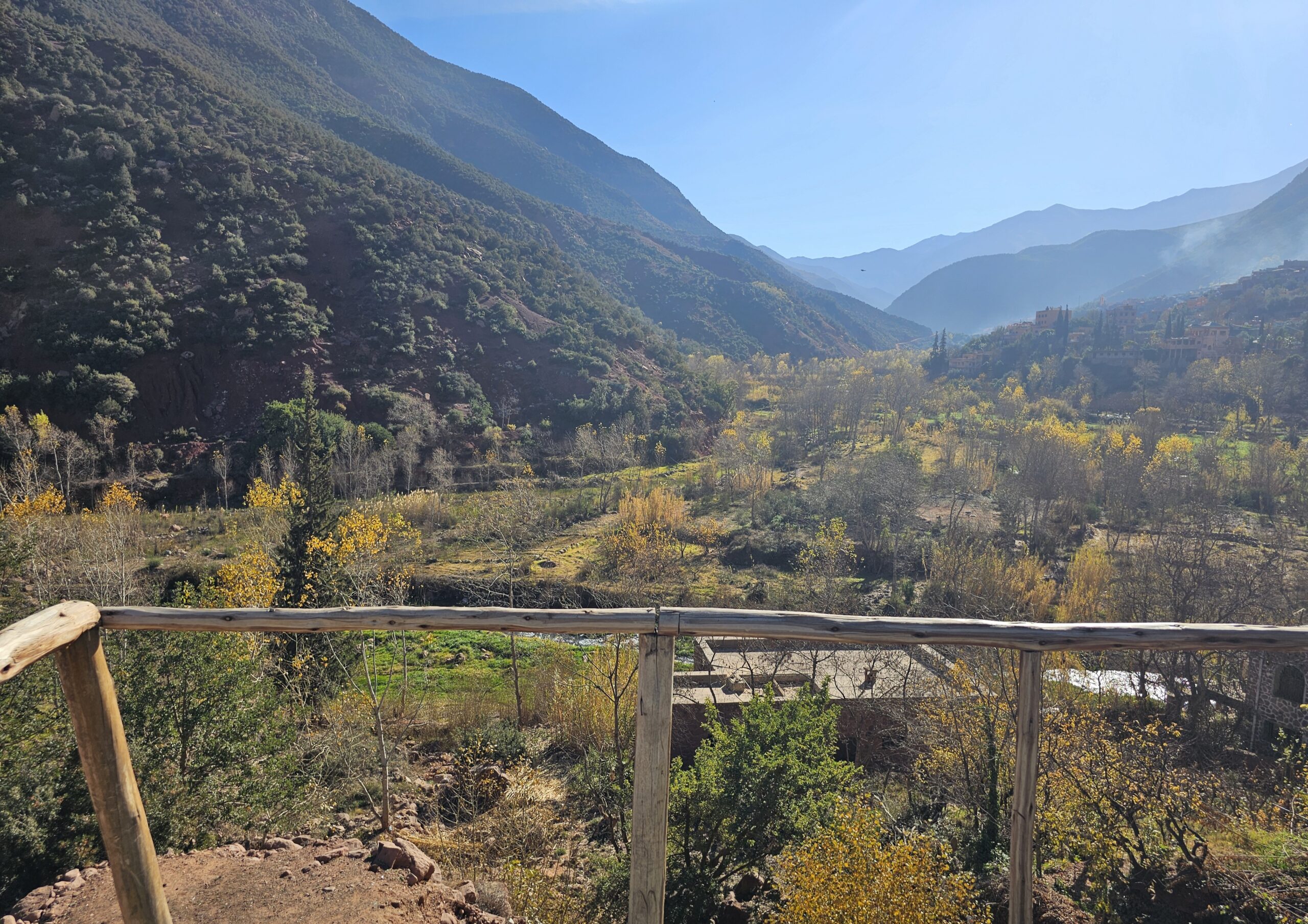 A view of Atlas Mountains in Ourika Valley, near Marrakesh. Image by 360onhistory.com