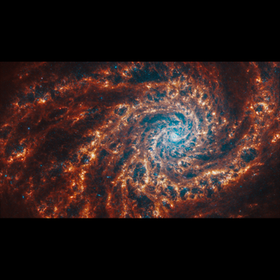 Spiral Galaxy NGC 4254