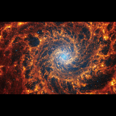 Spiral Galaxy NGC 628